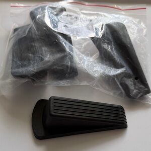 Black Door Stopper Set